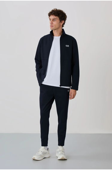 TOMMY Men's Zip-collar Sweatshirt And Pants Set