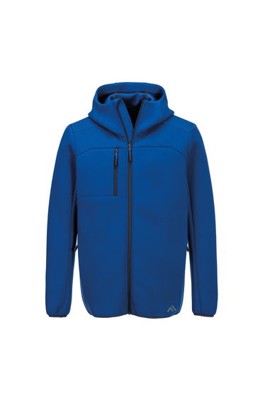 Portwest Mens KX3 Sport Full Zip Hoodie - Blue