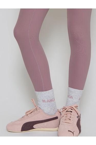Blanca Sport Girls Logo Socks in Grey