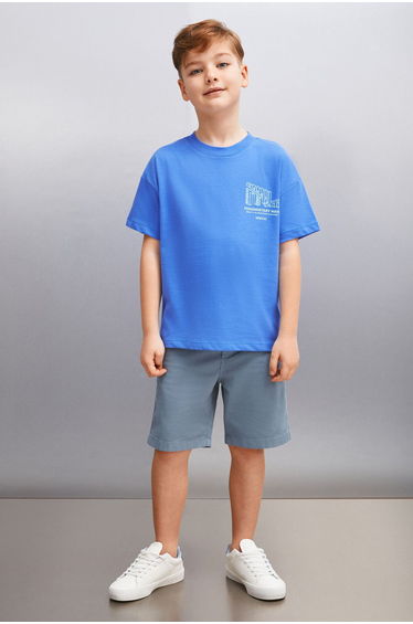 NAEL Saks Blue T-Shirt