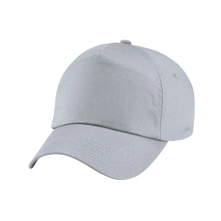 Beechfield Childrens/Kids Original 5 Panel Cap - Light Grey