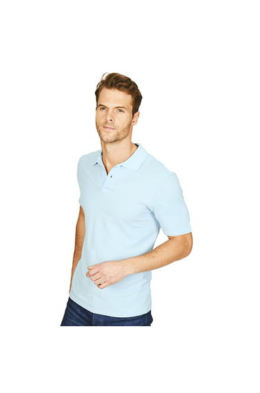 Absolute Apparel Mens Pioneer Polo - Light Blue