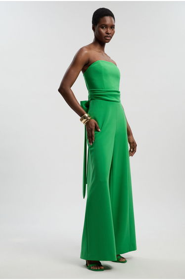 Soft Tailored Bandeau Jumpsuit
