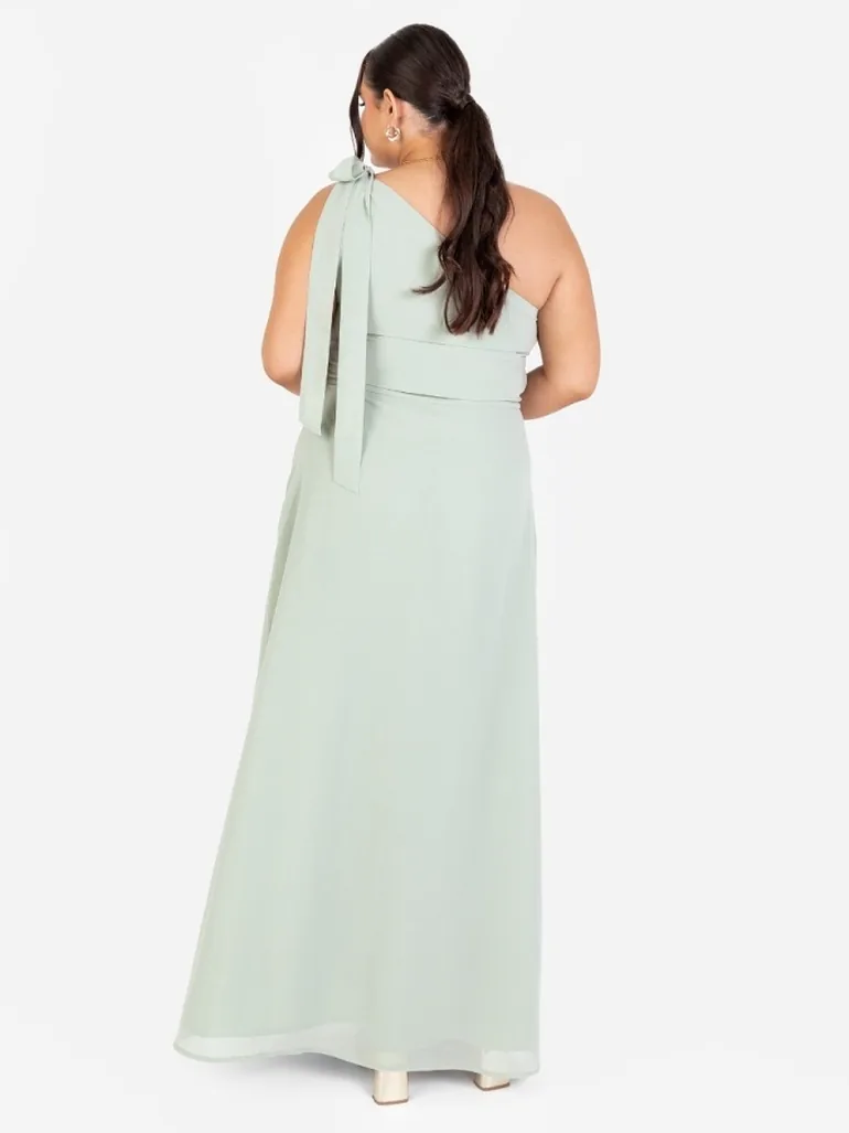 maya one shoulder embellished maxi dress Dusty Pink Pink Maya Embellished Buy Maya Pink One-shoulder Embellished Maxi Dress In Tulle For