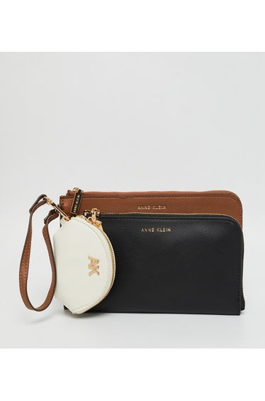 Anne Klein Logo Detail Wallet