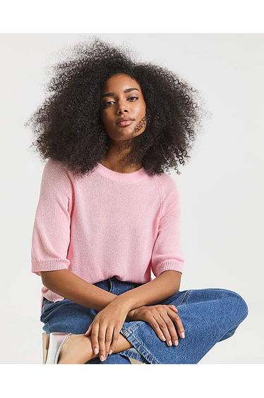 Half Sleeve Knitted Jumper