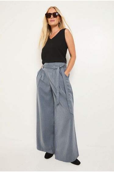 Petite Plain V Neck Cami Top