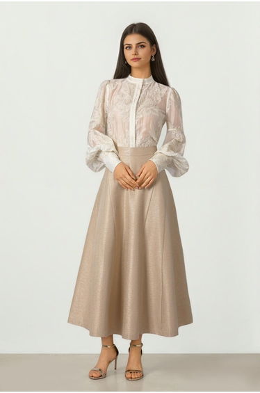Elegant A-Line Skirt