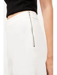 Petite Essential Techno Woven Crop Trouser - 1