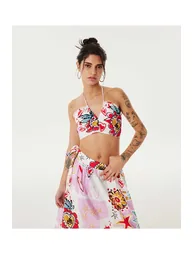 Visual printed skirt - 5