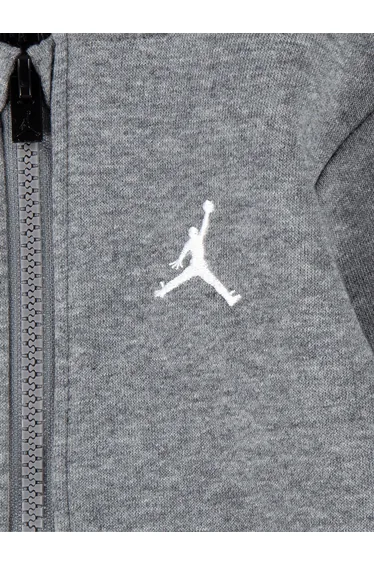 Jordan Boys MJ Brooklyn Fleece FZ Tracksuit in Grey