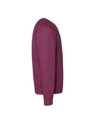 Fruit of the Loom Mens Premium Set-in Sweatshirt - Burgundy - 2