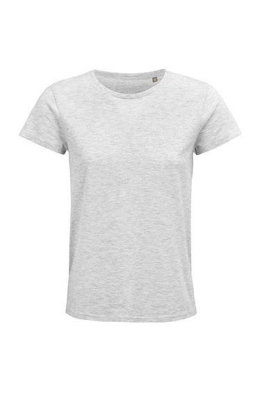 SOLS Womens/Ladies Crusader Organic T-Shirt - Ash