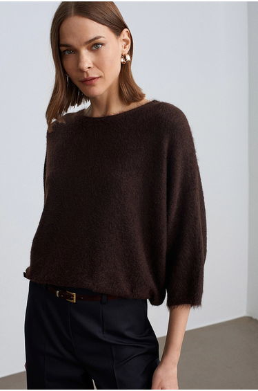 DILVIN Women's Wool Blend Sweater product thumbnail 4