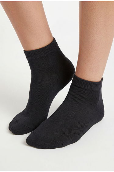 Trainer Socks 5 Pack - black