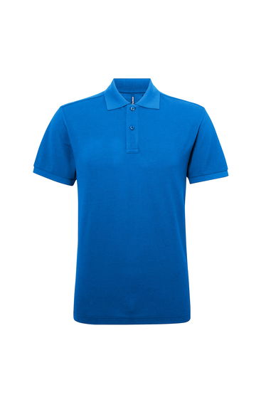 Asquith & Fox Mens Short Sleeve Performance Blend Polo Shirt - Sapphire