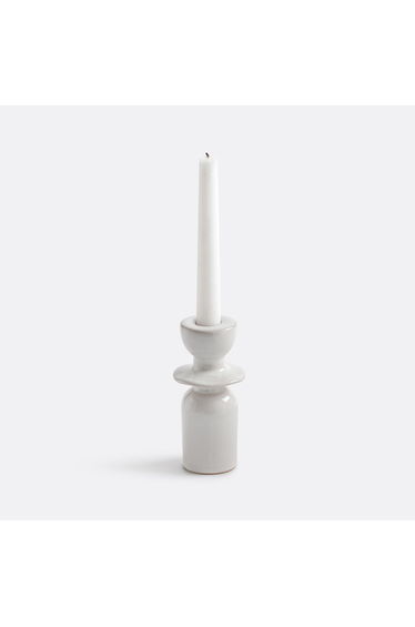 Greta 13.7cm High Ceramic Candlestick