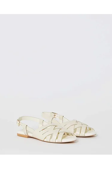 صندل سيمبلي بي باللون البيج