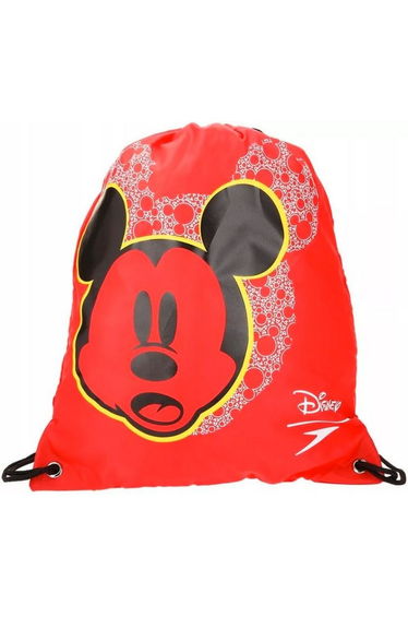 Disney Mickey Mouse Speedo Drawstring Bag - Red/Black