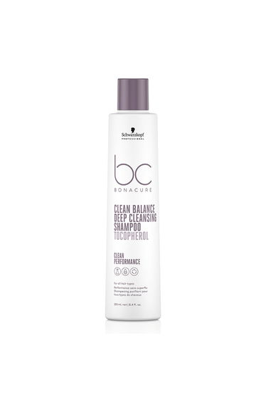 Schwarzkopf BC Clean Balance Deep Cleansing Shampoo 250ml