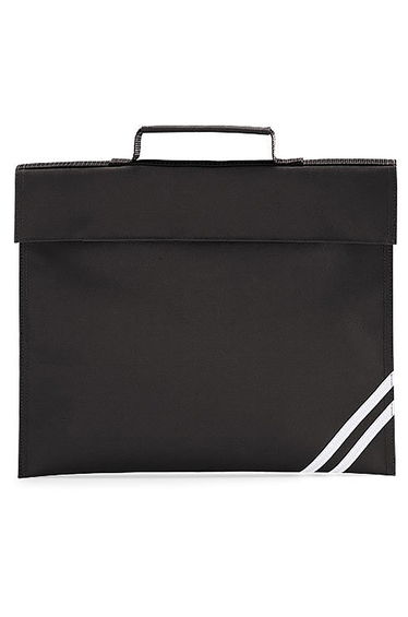 Quadra Classic Book Bag - 5 Litres (Pack of 2) - Black