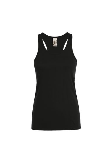 SOLS Womens/Ladies Justin Sleeveless Vest - Black