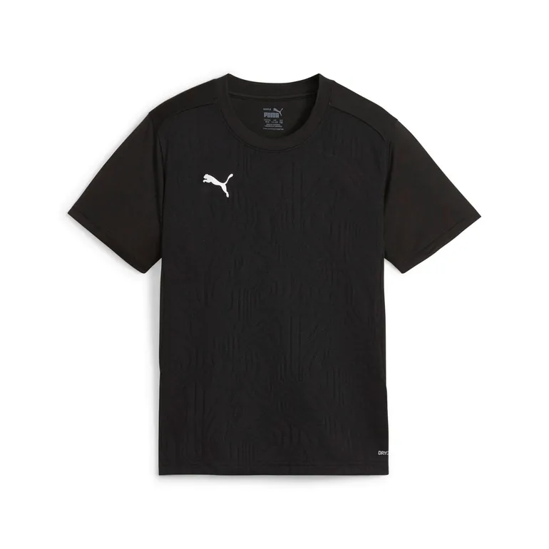 Boy's Puma Juniors TeamFINAL Training Jersey in Black