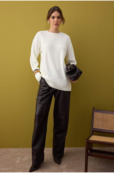 Ecru Plain Single Jersey