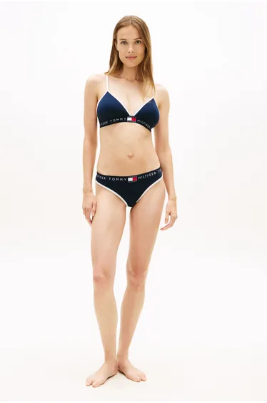 Rib Thong Dark Night Navy