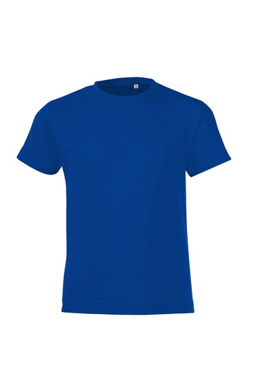 SOLS Childrens/Kids Regent Short Sleeve Fitted T-Shirt - Royal Blue