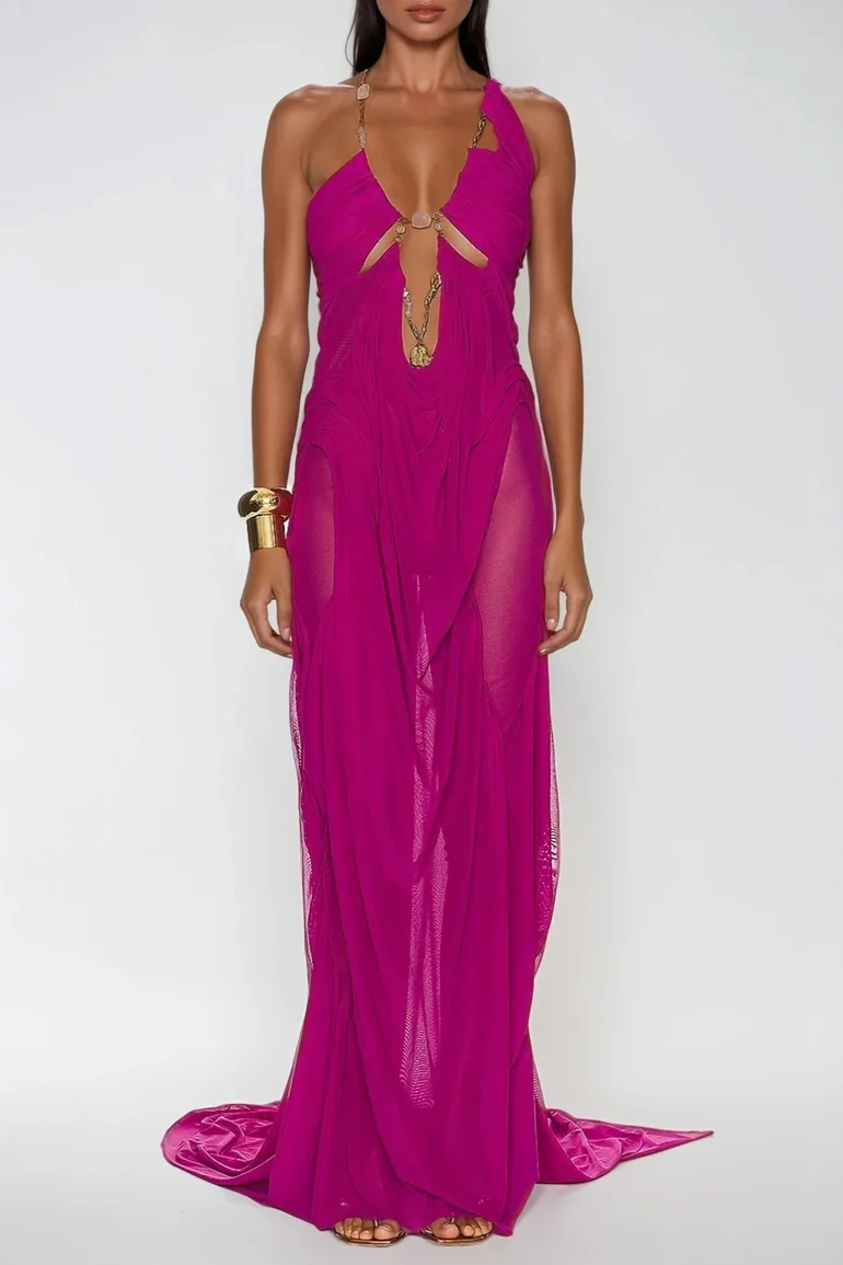 strapless open back dress Hot Pink Strapless A-Line Short Homecoming Dress  Modsele