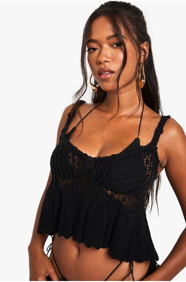 Crochet Peplum Top