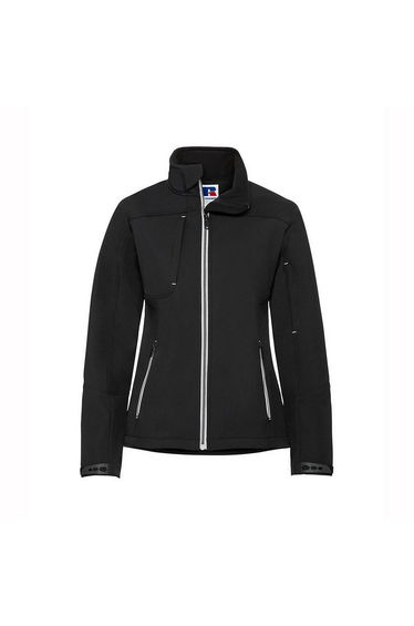 Russell Womens/Ladies Bionic Soft Shell Jacket - Black