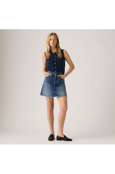 Denim Mini Skirt