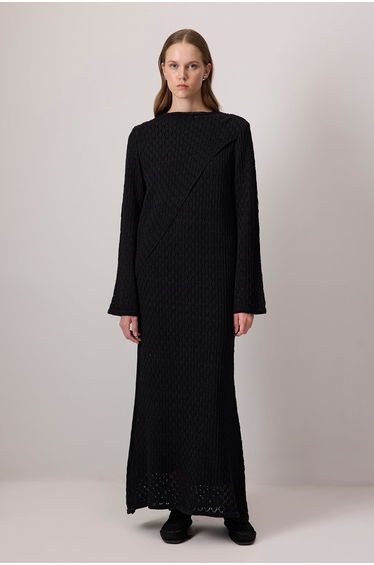 COTTON EMBROIDERED DRESS
