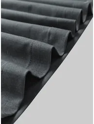 Loose Wide Leg Solid Color Casual Pants Bottoms Trousers - 6