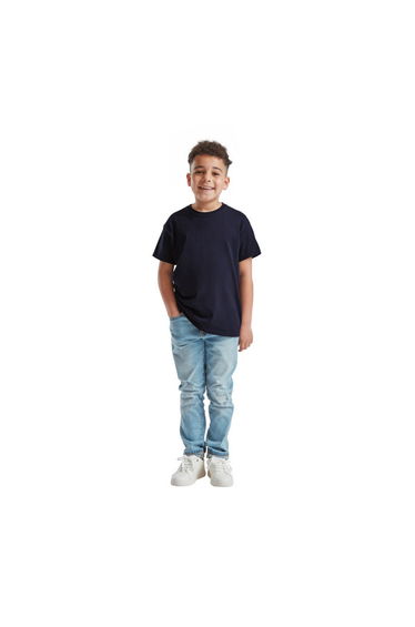 Fruit of the Loom Childrens/Kids Original T-Shirt - Deep Navy