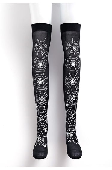 Spider Web Pattern Stockings