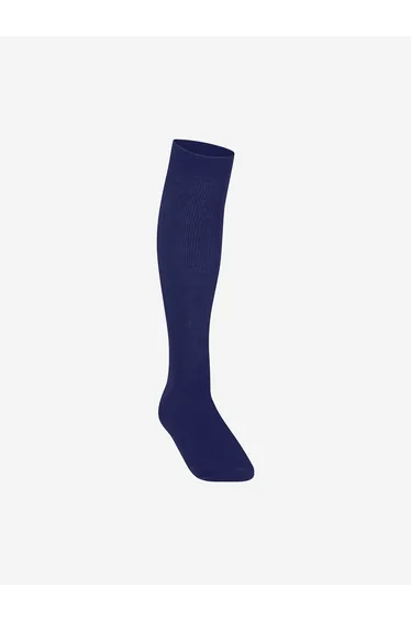 Girls School Knee High Socks in Navy