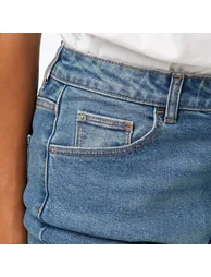 Mom-fit jeans - L30 BLUE - 3