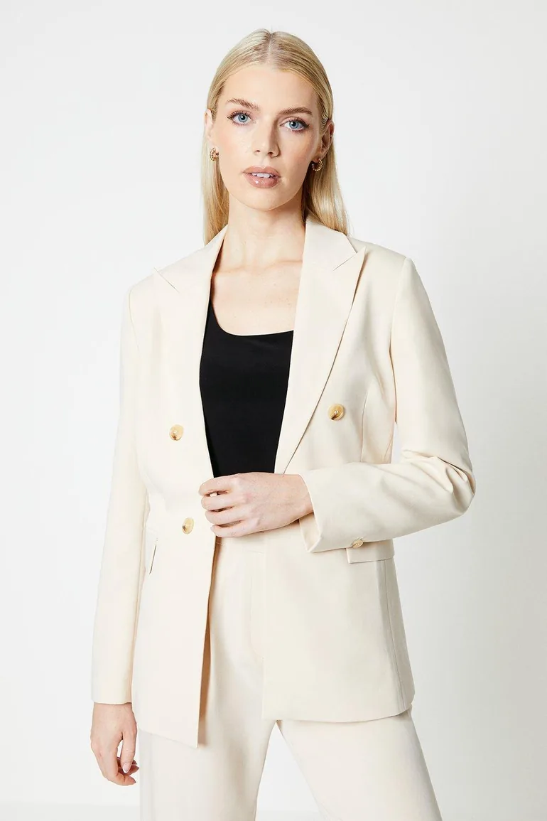 Principles by Debenhams Long Sleeved Stone Blazer