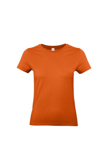 B&C Womens/Ladies E190 T-Shirt - Urban Orange