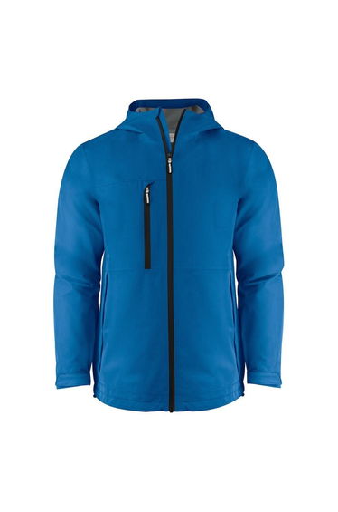 Printer Mens Hiker Jacket - Ocean Blue