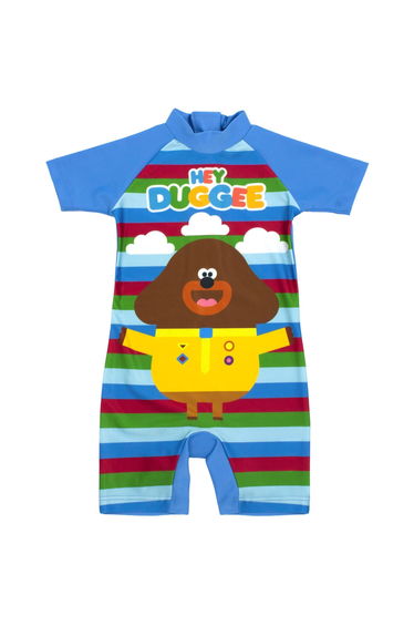 Hey Duggee Childrens/Kids Sunsafe One Piece Swimsuit - Blue