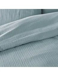 شرشف سرير قطن موسلين سادة - 2