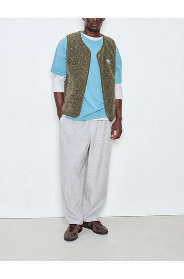 Hoktown Short Straight Fit Sleeveless Jacket