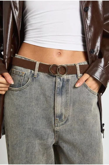 حزام بوهو باللون البني