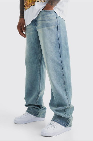 Baggy Rigid Jean - antique blue