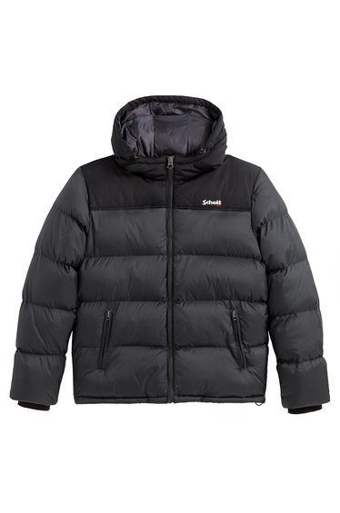 Utah 2 Padded Jacket in Two-Tone with Hood