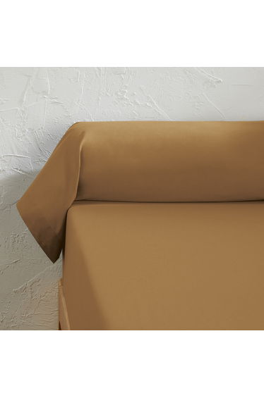 Scenario Plain 100% Cotton Bolster Pillowcase